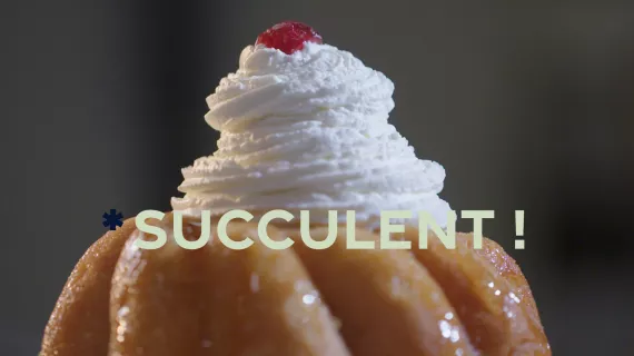 Succulent ! Baba au rhum - crédit FTV