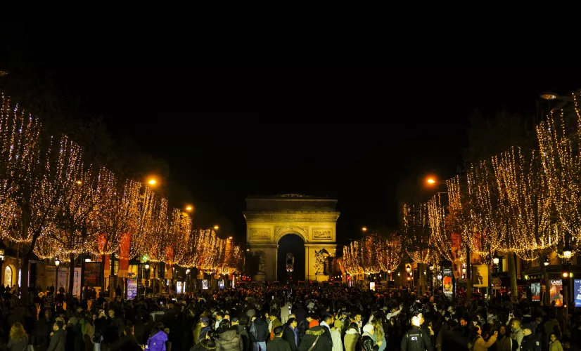 Illuminations Champs Elysées 2024