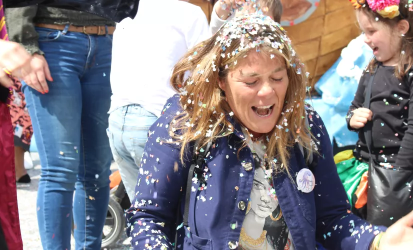 Julie Hattu au carnaval de Cholet © Clémence Laroque