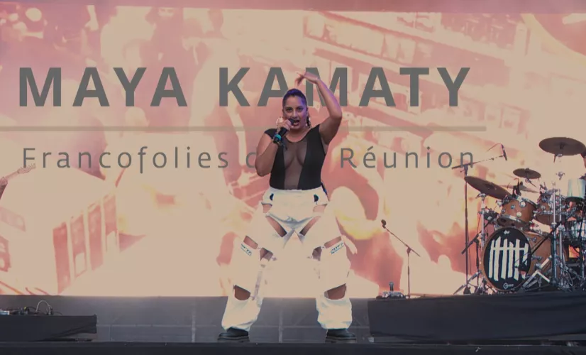 © Blabla Prod Maya Kamaty aux Francofolies de La Réunion