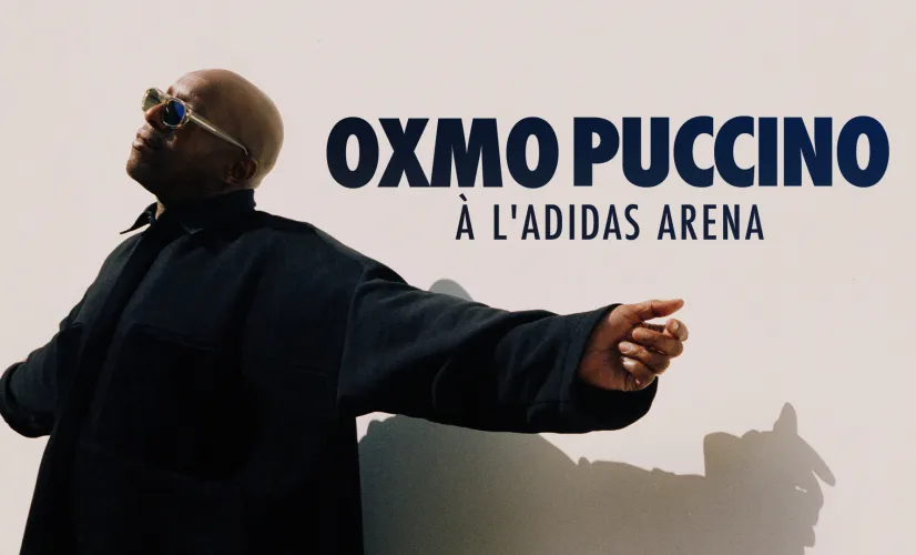Oxmo Puccino à l'Adidas Arena