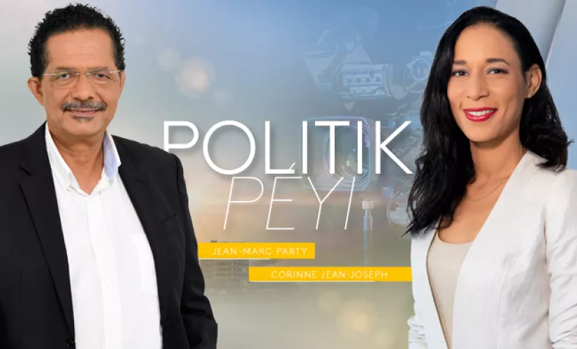 Politik Péyi : Jean-Marc Party et Corinne Jean-Joseph Politik Péyi : Jean-Marc Party et Corinne Jean-Joseph