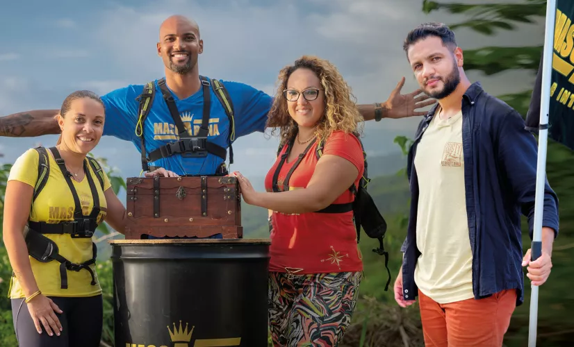Tous les vendredis à 19.45 Jeu Mascarena l’île intense sur Réunion la 1ère MASCARENA EPISODE 8 SUR REUNION LA 1ERE  / Cette semaine, le jeu Mascarena l’île intense, emmené par le Game Master Tony Boyer, se déroule entre Saint-Leu  et Saint-Paul. Chaque candidat tentera de remporter les 1500 euros pour soutenir l'association qu'il représente. Les 3 candidats vont s’affronter au cours de 2 manches, alliant épreuves sportives, réflexions et stratégie, tout en découvrant les 2 communes.