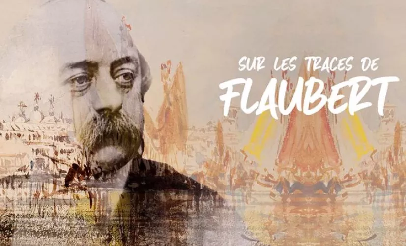 LA GRANDE LIBRAIRIE : SUR LES TRACES DE FLAUBERT Jeudi 27 janvier à 21.40, François Busnel vous proposera une “Grande Librairie” spéciale avec la diffusion du documentaire inédit « Sur les traces de Flaubert ».