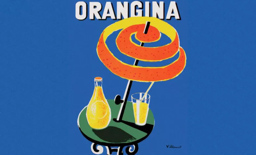 Orangina - Copyright Bernard Villemot