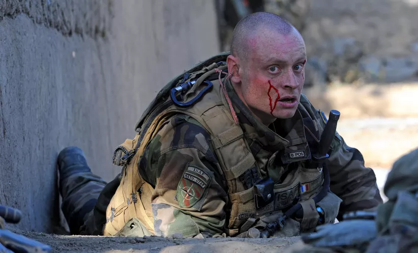 Frères d'armes, nos année afghane @ThomasGoisque soldat bléssé